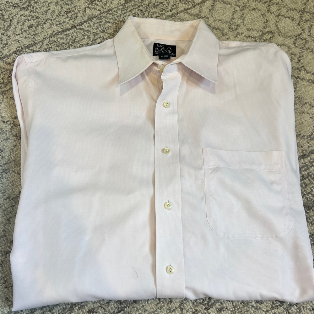 Jos. A. Banks button down light pink